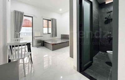 Studio ban công full nội thất - Giá 7tr8 ngay Xô Viết Nghệ Tĩnh