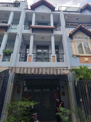 Cho thuê Nhà một sec Hà Huy Giáp DT 4x15 đúc 1 trệt,3 lầu giá 14 tr/ t