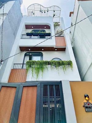 Nhà phố hẻm đường Nguyễn Kiệm . phường 3