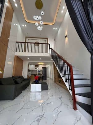 Bán nhà 2 tầng– 2 mặt kiệt ô tô tránh – tôn đản giá nhỉnh 3 tỷ