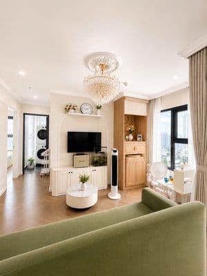 Phân khu Imperia căn góc 2n2+ , giá 4ty8 , đủ đồ, 64m,Vinhomes Smart