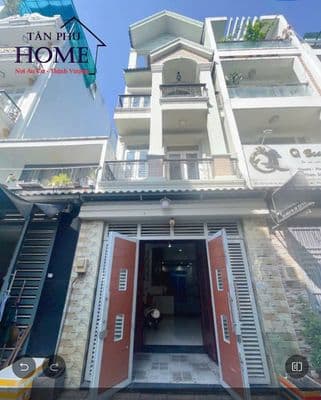 Nhà Thơm ! Hẻm 6m Thông TÔ HIỆU, 4 Tấm, 4 x 16m, 5 Phòng Ngủ, 4 wc