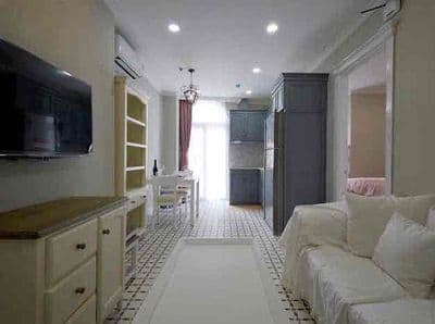 1pn- ban công, nội thất đầy đủ, sang trọng có thang máy