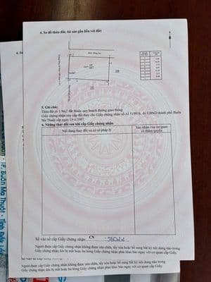 Chính chủ đứng tên sổ bán đất tặng nhà mặt tiền Đồng sỹ Bình