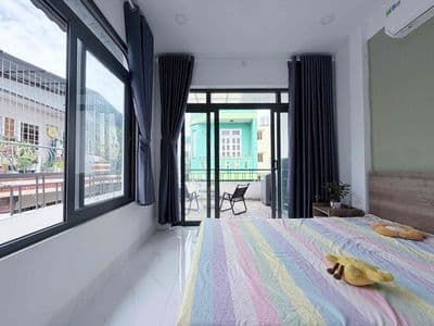 Cho thuê chdv - 1pn - studio - full nội thất - balcony thoáng lvd