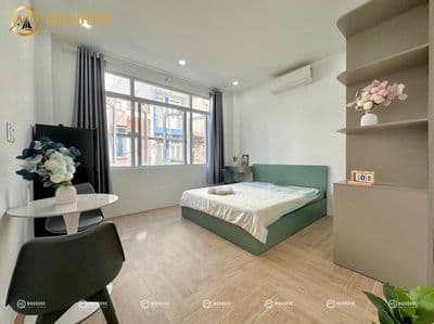 Studio cửa sổ trời thoáng mát - Bà Hom gần Công viên Phú Lâm