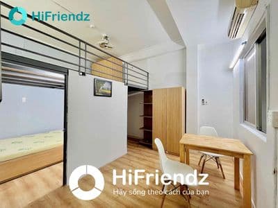 Duplex dạng 2 phòng ngủ - thang máy - ngay cầu hoàng hoa thám