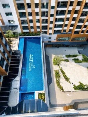 7TR5 2PN rèm, giàn phơi, 2 ML , 2 máy nước nóng, bếp & máy hút m ở A&T