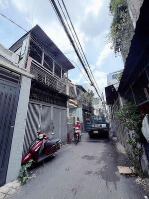 Bán Nhà Hẻm Xe Tải. 1/ Lê Đức Thọ. p An Hội Đông. gần nhà thờ.