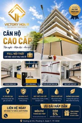 2 không gian ngủ - gần vlu - ftu - hutech