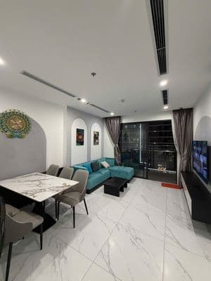 Cho thuê căn hộ cao cấp Beverly 2PN+ 85m2. Full giá thuê 15 triệu