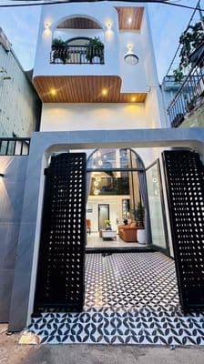 Nhà mới 3 tầng kiệt lê độ thẳng đường fullnt