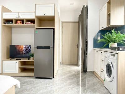 Cho thuê căn hộ 1PN- ban công, Full nội thất siêu xịn, tại Phú Nhuận