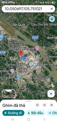 Bán nền 64m2 KDC Thới Nhật gần siêu thị Aeon đường Võ Văn Kiệt