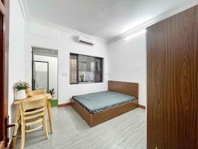 Căn Hộ Studio tách Bếp - Full Nội Thất - 25m2 - Khu Hoàng Hoa Thám