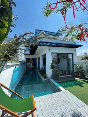 Cho thuê villa hồ bơi 3 phòng ngủ khu Điện Ngọc