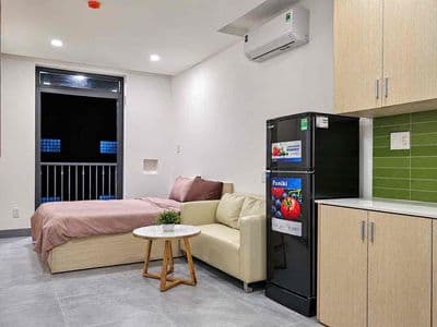 căn hộ mới xây new 100% bancol full nội thất