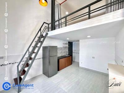 Duplex gác cao full nội thất ngay hòa bình - tô hiệu - vhu 5p đi xe