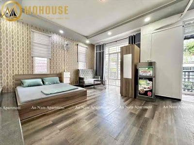 Căn hộ rộng thoáng 35m2 ngay cô bắc, pn - balcon - máy giặt riêng
