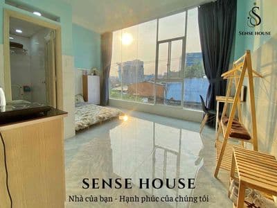 HÌNH THẬT GIÁ THẬT - Phòng đi bộ qua đại học Văn Hiến - có View kính