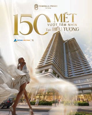 PENINSULA PRIVATE - Căn hộ trung tâm Hải Châu mở bán từ 65 triệu/m²
