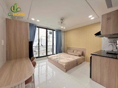 Trống lại studio full nội thất - phan văn trị - dương quảng hàm