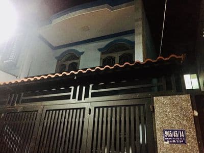 Cho thuê nhà ở phường An Hội Tây, gần cầu Chợ Cầu (P.14 - Gò Vấp Cũ)
