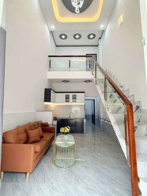 Nhà mới đẹp, hẻm xe hơi thông,(3,3x11), 1lửng, 2PN Thạnh Xuân 52, Q12