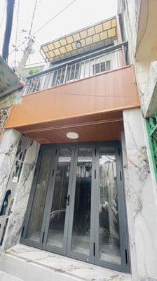 45m2(3.2x12.7), nở hậu, 2 tầng mới đẹp, hẻm ba gác thông, Bình Tây Q6