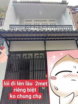 Cho thuê nhà giá rẻ 1lầu 1 và st 2pn 1wc hẻm xe hơi