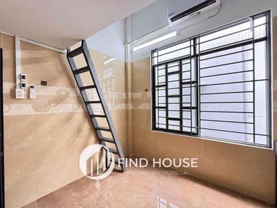 Nhượng phòng duplex gác cao 2m cửa sổ cách đh ufm chỉ 1km có cửa sổ