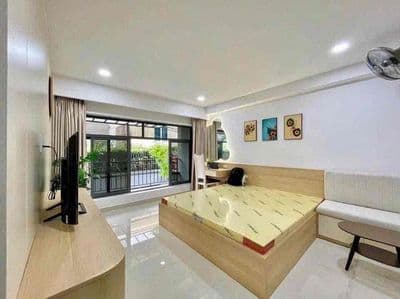 Căn hộ 1 phòng ngủ - full nội thất - ban công - quận 7
