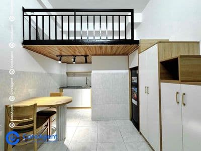 Căn hộ mini có gác đầy đủ nội thất gần đại học công thương an ninh