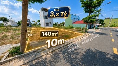 Đất Ngang Tới 10m – 140m² Gần FPT Chỉ 3,6 Tỷ