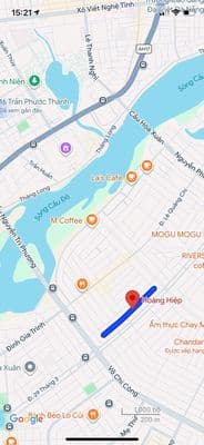 Bán đất mặt tiền hoàng hiệp – trung tâm hòa xuân – đất vuông đẹp 100m²