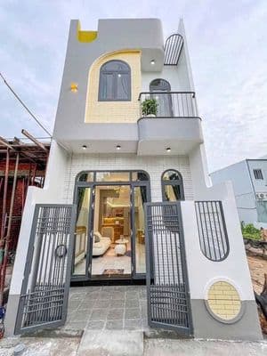 Kẹt tiền bán lỗ 400tr Nhà mới 1 trệt 1 lầu, Ngay KCN Nam Tân Uyên