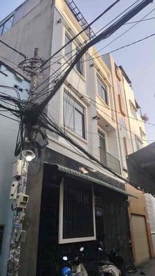 Nhà 4 tầng - 3pn, sân thượng - 32m2 - hẻm xe hơi - phan huy ích