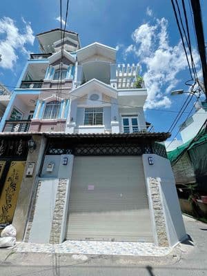 Lô gốc 4 tầng hẻm xe hơi - 5 x 13m - huỳnh tấn phát - giáp quận 7