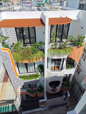 Cặp nhà đẹp 4 tầng - 2 mặt kiệt 5m ông ích khiêm
