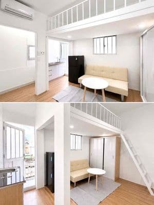 Duplex full nội thất ban công đối diện uef