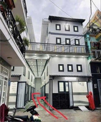Cho thuê nhà hẻm oto 4pn 3wc giá 4.5tr