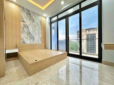 Nhà mới 1 phòng ngủ, thang máy, full nội thất tại Bình Thạnh