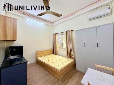 Cách Đại Học Bách Khoa 250m_Cho Thuê Căn Hộ Studio Cửa Sổ Full NT