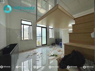 Phòng có gác mới xây có ban công ngay nttu 3-4 bạn ở thoải mái quận 12