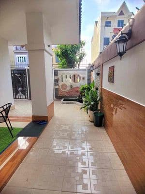 Cho thuê căn biệt thự song lập KDC Khang an, Phường Phú Hữu, Q9.
