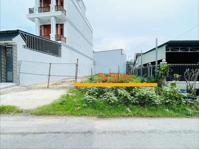 Đất mặt tiền Tân Phú Trung Dt: 5x30m, Shr, Giá bán 650 triệu bớt lộc