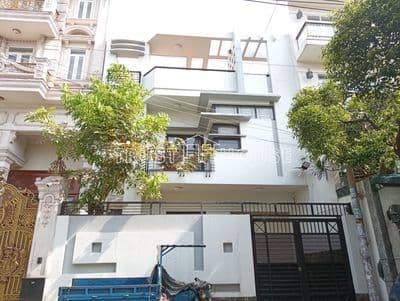 Cho Thuê Nhà MT Dân Tộc, P. Tân Thành, Tân Phú, DT: 8x20m, Trệt 2 Lầu