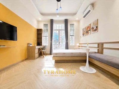 Căn hộ balcon - thoáng mát - rộng 30m2 - ngay trường sa, pn