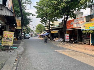 Ngon - lô đất full thổ mặt tiền ngang 5m kd sầm uất mgay phạm văn đông