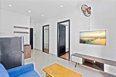 Cho thuê căn hộ 2PN đường 2/9, Đà Nẵng, nội thất đẹp